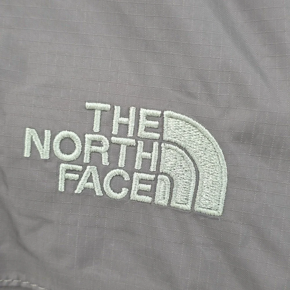 The North Face Mens Small DryVent Rain Jacket Olive Green Ripstop Shell Outdoor